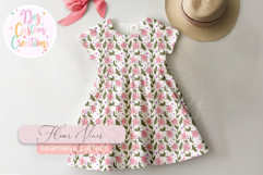 Flower Vine Pattern - Seamless Surface Pattern - Hand drawn Product Image 2