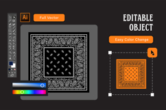 Black Bandana Product Image 3