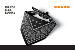 Black Bandana Product Image 4