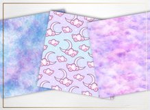 Pastel witch seamless backgrounds - 16 x seamless patterns Product Image 2