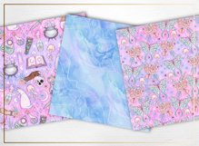 Pastel witch seamless backgrounds - 16 x seamless patterns Product Image 7