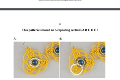 Micro Macrame Natural Stone Earrings DIY YouTube Transcript Product Image 4