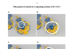 Micro Macrame Earrings DIY YouTube Transcript Product Image 4