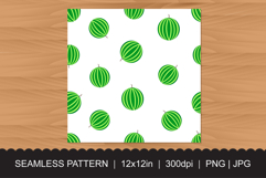 Seamless Watermelon Pattern - Fruit Print Surface Design Product Image 2