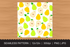 Seamless Pear Pattern Product Image 2