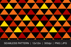 Geometric Triangle Seamless Pattern PNG, JPG Product Image 1