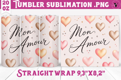 Valentines Tumbler | Spring &amp; Valentine sublimation Product Image 1