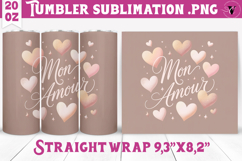 Valentines Tumbler | Spring &amp; Valentine sublimation Product Image 1