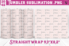 Valentines Tumbler | Spring &amp; Valentine sublimation Product Image 1