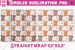 Valentines Tumbler | Spring &amp; Valentine sublimation Product Image 1