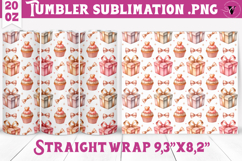 Valentines Tumbler | Spring &amp; Valentine sublimation Product Image 1