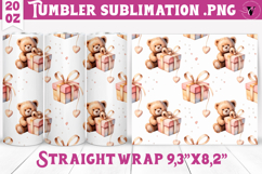 Valentines Tumbler | Spring &amp; Valentine sublimation Product Image 1