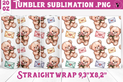 Valentines Tumbler | Spring &amp; Valentine sublimation Product Image 1