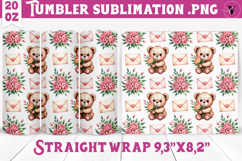 Valentines Tumbler | Spring &amp; Valentine sublimation Product Image 1