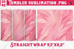 Tumbler wrap | Paint stroke | Valentine&#039;s Day Product Image 1
