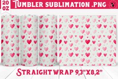 Tumbler wrap | Paint stroke | Valentine&#039;s Day Product Image 1