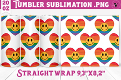 Valentines Tumbler | Spring &amp; Valentine sublimation Product Image 1