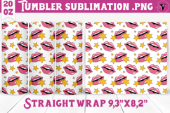 Valentines Tumbler | Spring &amp; Valentine sublimation Product Image 1