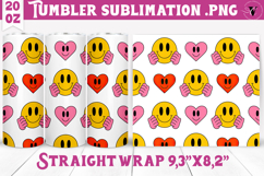 Valentines Tumbler | Spring &amp; Valentine sublimation Product Image 1