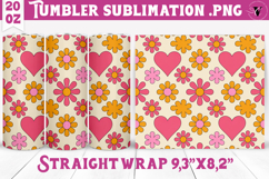 Valentines Tumbler | Spring &amp; Valentine sublimation Product Image 1