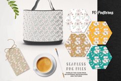 Field Flowers Watercolor Patterns Seamless Leaves Florals Product Image 2
