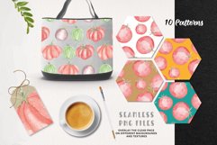 Tomatoes Watercolor Patterns Seamless Fun Tomato Product Image 3