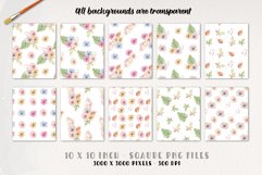 Petals Patterns Seamless Watercolour Flower Floral Pretty Product Image 3