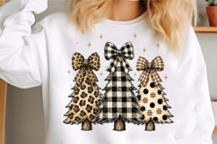 Patterned Christmas Trees PNG Product Image 3