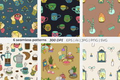 Hygge Scene Creator Modern Line Art Illustrations Bundle Product Image 10