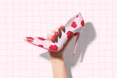 8 VALENTINE'S DAY DIGITAL PAPERS | EPS JPG PNG Product Image 3