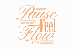 Slow Living Typography T-shirt Design Bundle Product Image 4