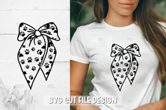 5 Woman with Messy Bun Dog Lover SVG for Cricut &amp; Silhouette Product Image 6