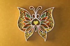 Paw butterfly svg