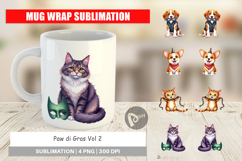 Carnival Jungle Safari Mug Wrap Product Image 1