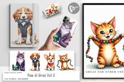 Carnival Jungle Safari Digital Paper Product Image 1