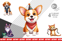 Carnival Jungle Safari Clipart Product Image 1