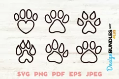 Paw Drawing SVG