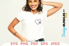 Paw Drawing SVG Cut File For T-Shirt