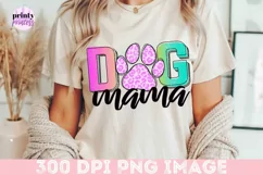 Dog Mama Sublimation, Mom Leopard Png, Mom Sublimation PNG Product Image 6