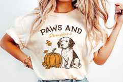 Thanksgiving Quote Clipart | Retro Fall PNG SVG Product Image 2