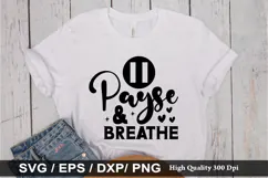 Mental Health Quotes Design - Mental Health T-shirt Design Product Image 4
