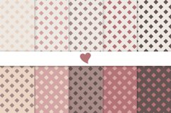 Raspberry and Coco seamless paper patterns Product Image 1