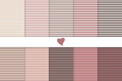 Raspberry and Coco seamless paper patterns Product Image 1