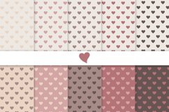 Raspberry and Coco seamless paper patterns Product Image 1