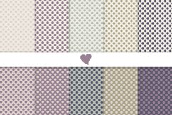 Smoky plum and olive seamless paper patterns Product Image 1