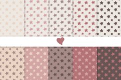 Raspberry and Coco seamless paper patterns Product Image 1