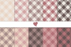 Raspberry and Coco seamless paper patterns Product Image 1