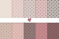Raspberry and Coco seamless paper patterns Product Image 1