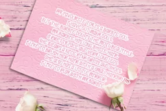 Pink Barbie playful font Product Image 2