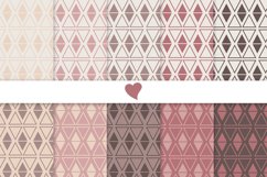 Raspberry and Coco seamless paper patterns Product Image 1